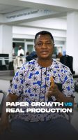 Paper Growth vs. Real Production