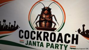 Cockroaches in power ? From a parody movement to real political hopes