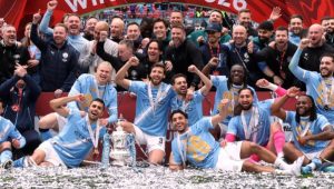 Manchester City see off Chelsea in FA Cup final and keep treble dream alive