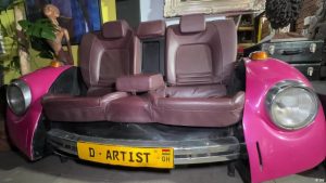 Nigeria: Designer furniture from scrap car parts