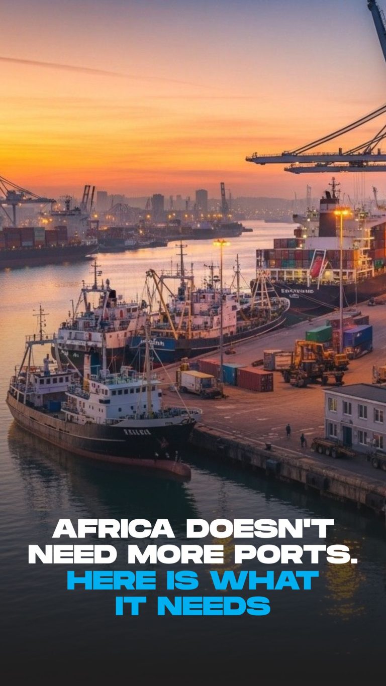 Africa doesn’t need more ports: Here is what it needs