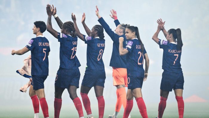 Football: France women defeat Ireland and qualify for 2027 World Cup