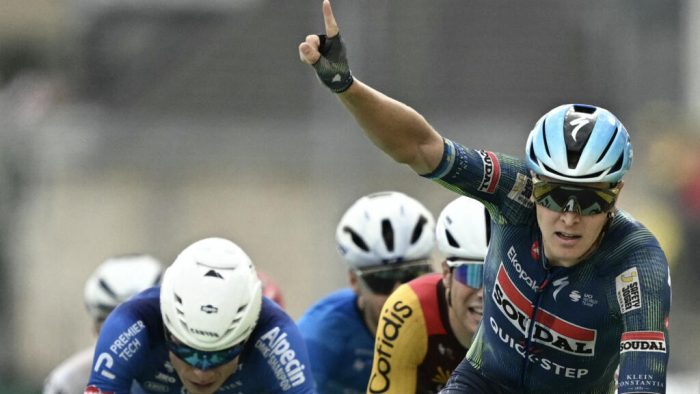Tour de France : Merlier the fastest again, Pogacar still in yellow