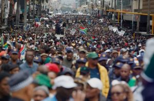 Thousands march in South Africa demanding departure of undocumented foreigners