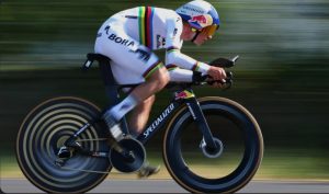 Tour de France: Evenepoel wins time trial to strengthen second overall