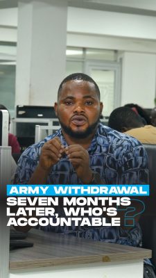 Army withdrawal: Seven months later, who is accountable?