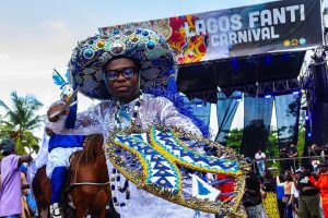 This is not Rio but Lagos, this is Fanti Carnival