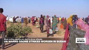 UN warns drone strikes worsen in Sudan