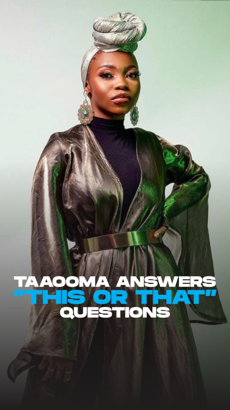Taaooma answers “This or That” questions