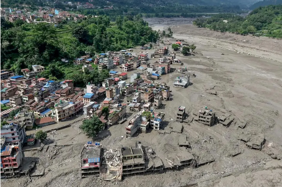 Devastating flash floods hit northern Nepal