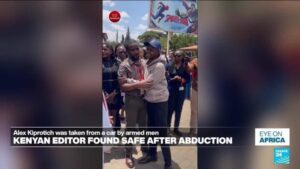 Kenyan editor found safe after abduction