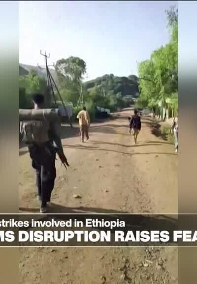 Telecoms disruption raises fears as heavy fighting strikes Ethiopia