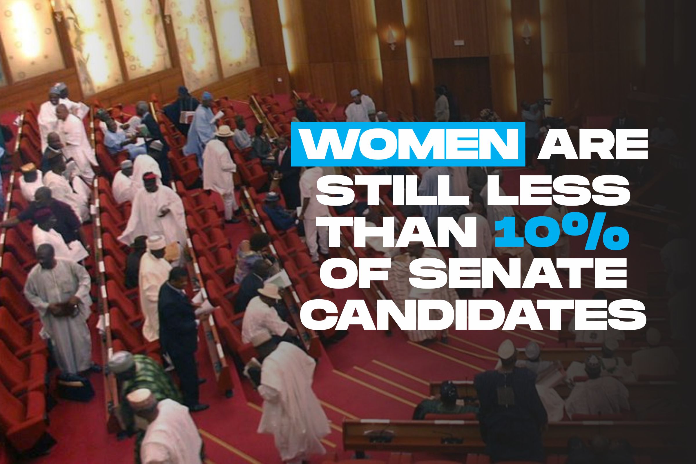 Women are still less than 10% of Senate candidates