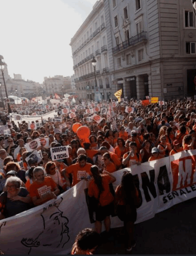 Maricarmen Vs The ‘Vultures’: A “social tragedy” mobilising Spaniards