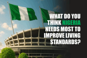 What do you think Nigeria needs most to improve living standards?