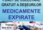 Punct de colectare gratuită a deșeurilor - Medicamente expirate - Spitalul Județean de Urgență Satu Mare