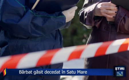 Bărbat găsit decedat în Satu Mare