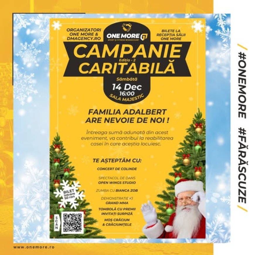 Simion Ternar invită sătmărenii la Gală OneMore