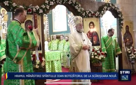 HRAMUL MĂNĂSTIRII SFÂNTULUI IOAN BOTEZĂTORUL DE LA SCĂRIȘOARA NOUĂ