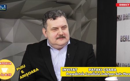 CAFEAUA DE LA 8:15-Invitat PATAKI CSABA -Președintele Consiliului Judetean Satu Mare