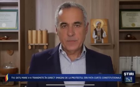 TV1 SATU MARE V A TRANSMITE ÎN DIRECT IMAGINI DE LA PROTESTUL DIN FAȚA CURȚII CONSTITUȚIONALE