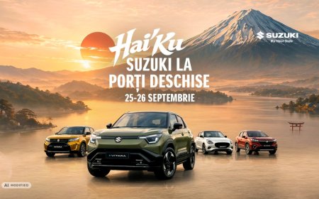 Suzuki by ATP Motors vă așteaptă la Porți Deschise Hai'ku Suzuki, pe 25-26 septembrie
