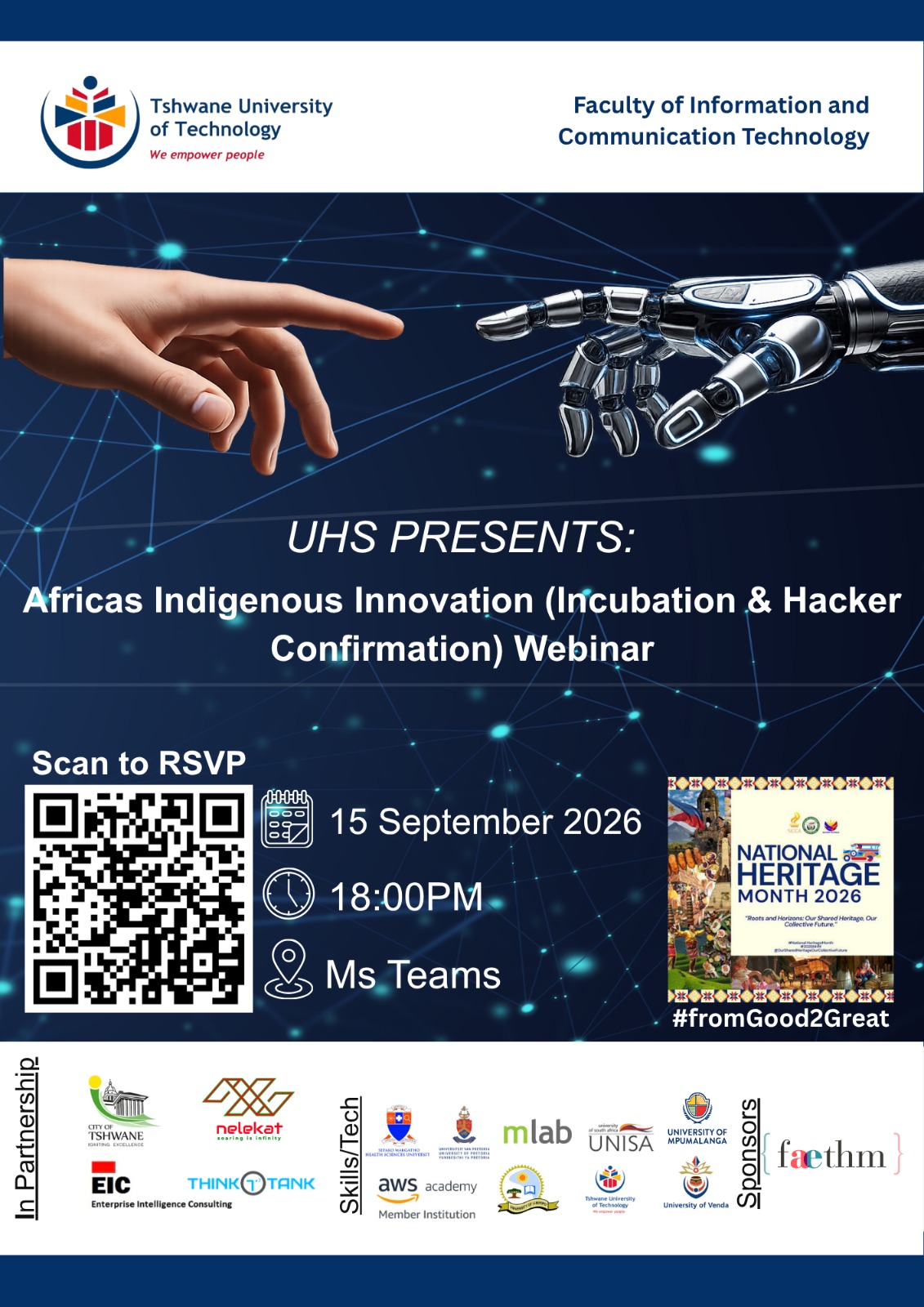 Africa's Indigenous Innovation (Incubation & Hacker Confirmation) Webinar