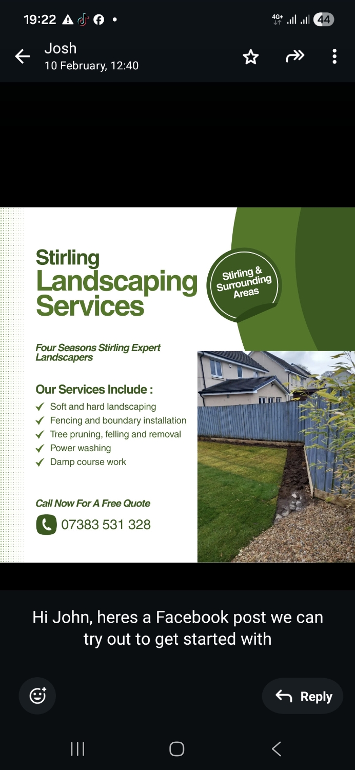 Four Seasons Tree  & Landscapes Services work photo 1