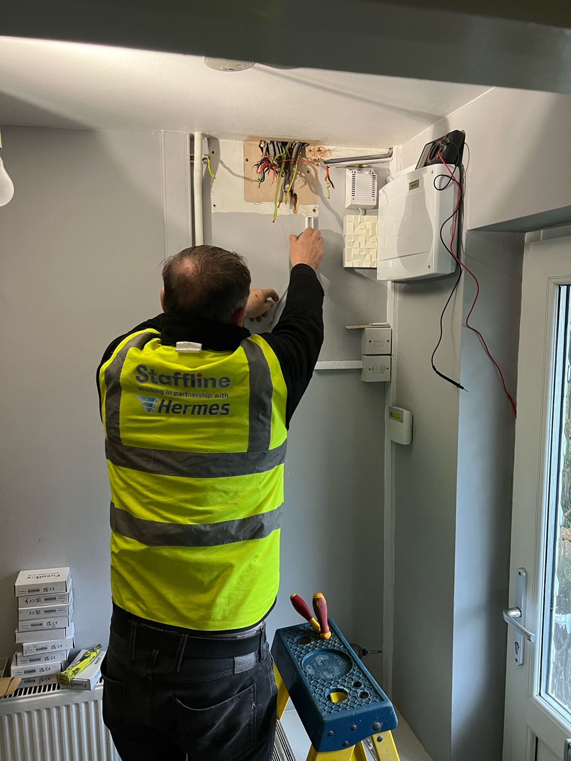 CV Electrical & Heating work photo 1