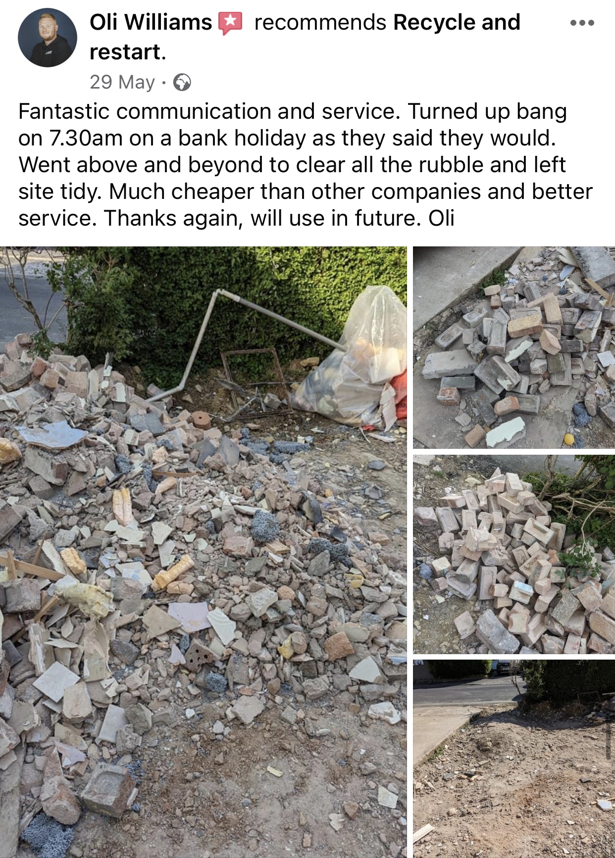 Recycle and Restart work photo 3