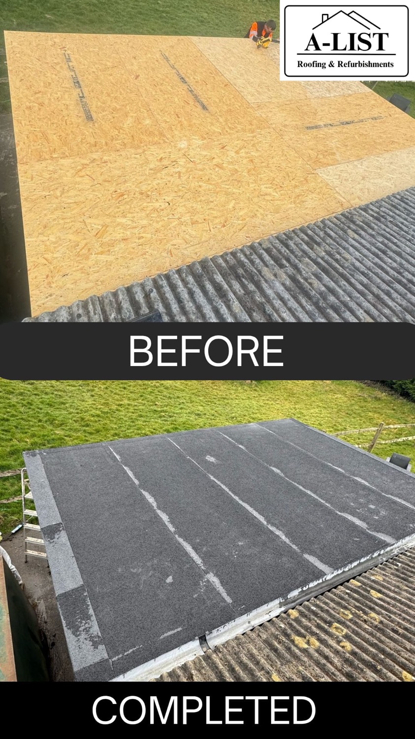 A List Roofing & Refurbishment work photo 4