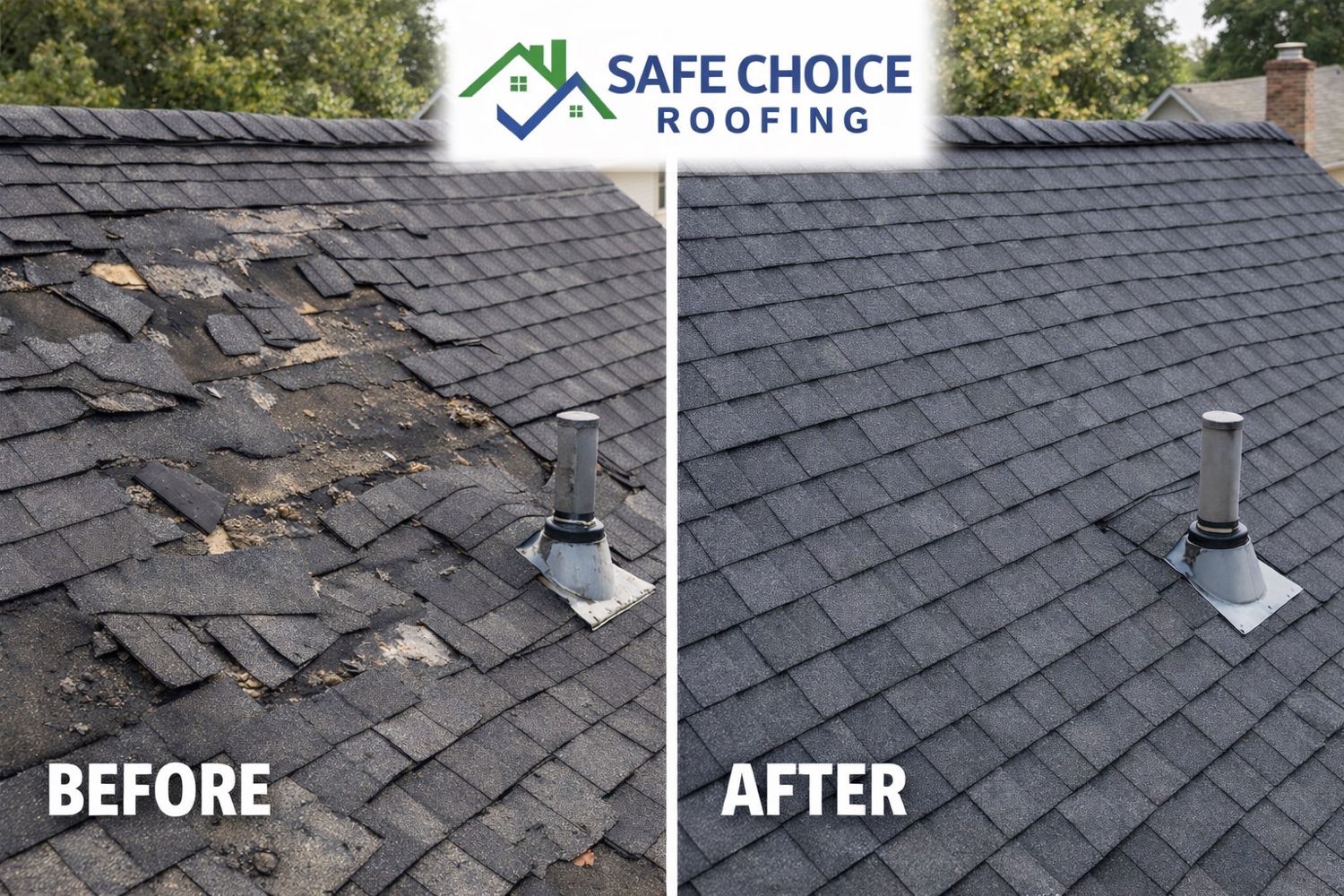 Safe Choice Roofing work photo 1