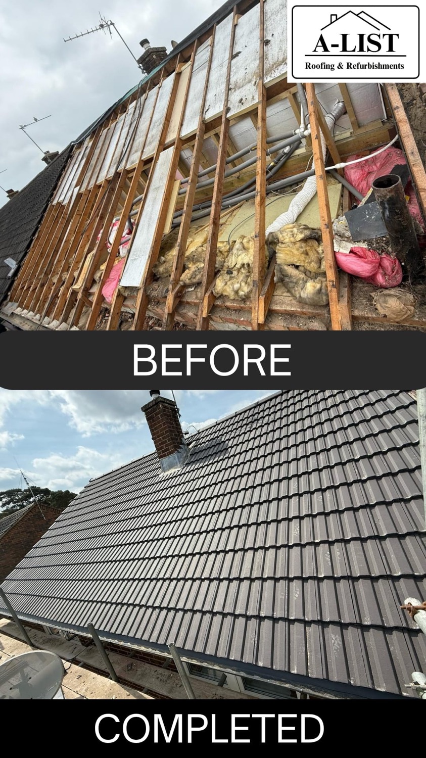A List Roofing & Refurbishment work photo 2