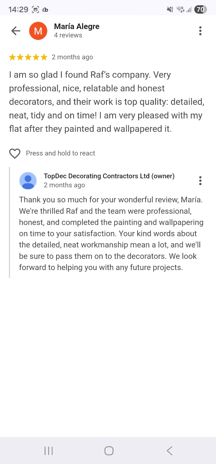 Top Dec Decorating Contractors LTD work photo 3