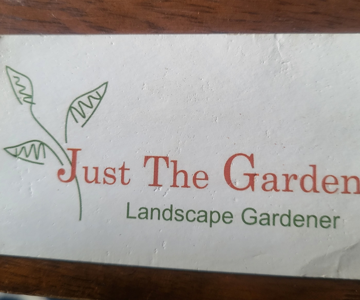 Just the Garden