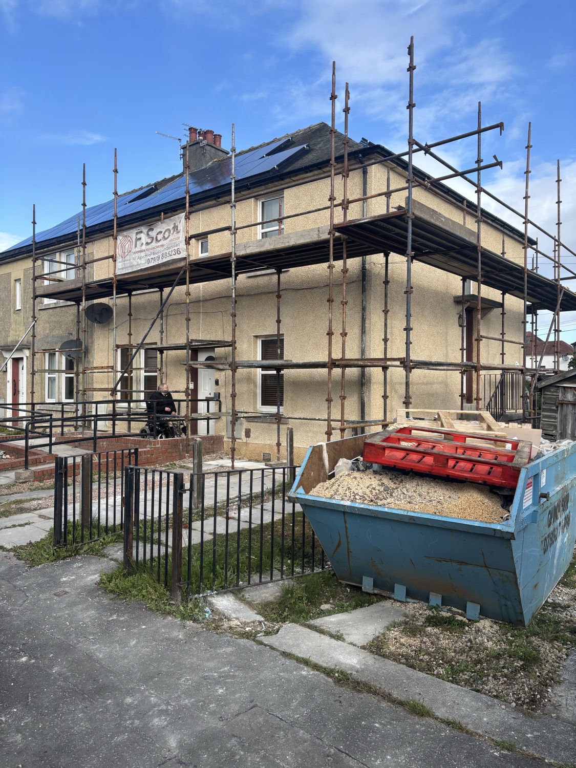 Fraser Scott Roofing and Roughcasting work photo 1