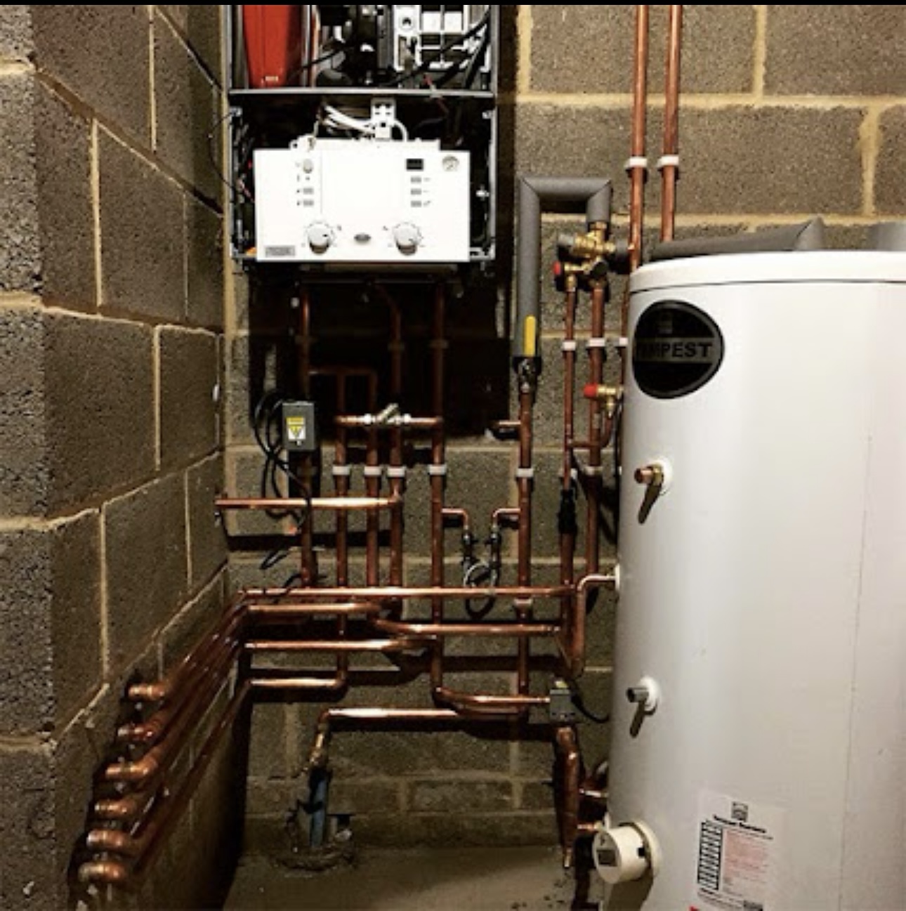 Local line plumbing and heating LTD work photo 4
