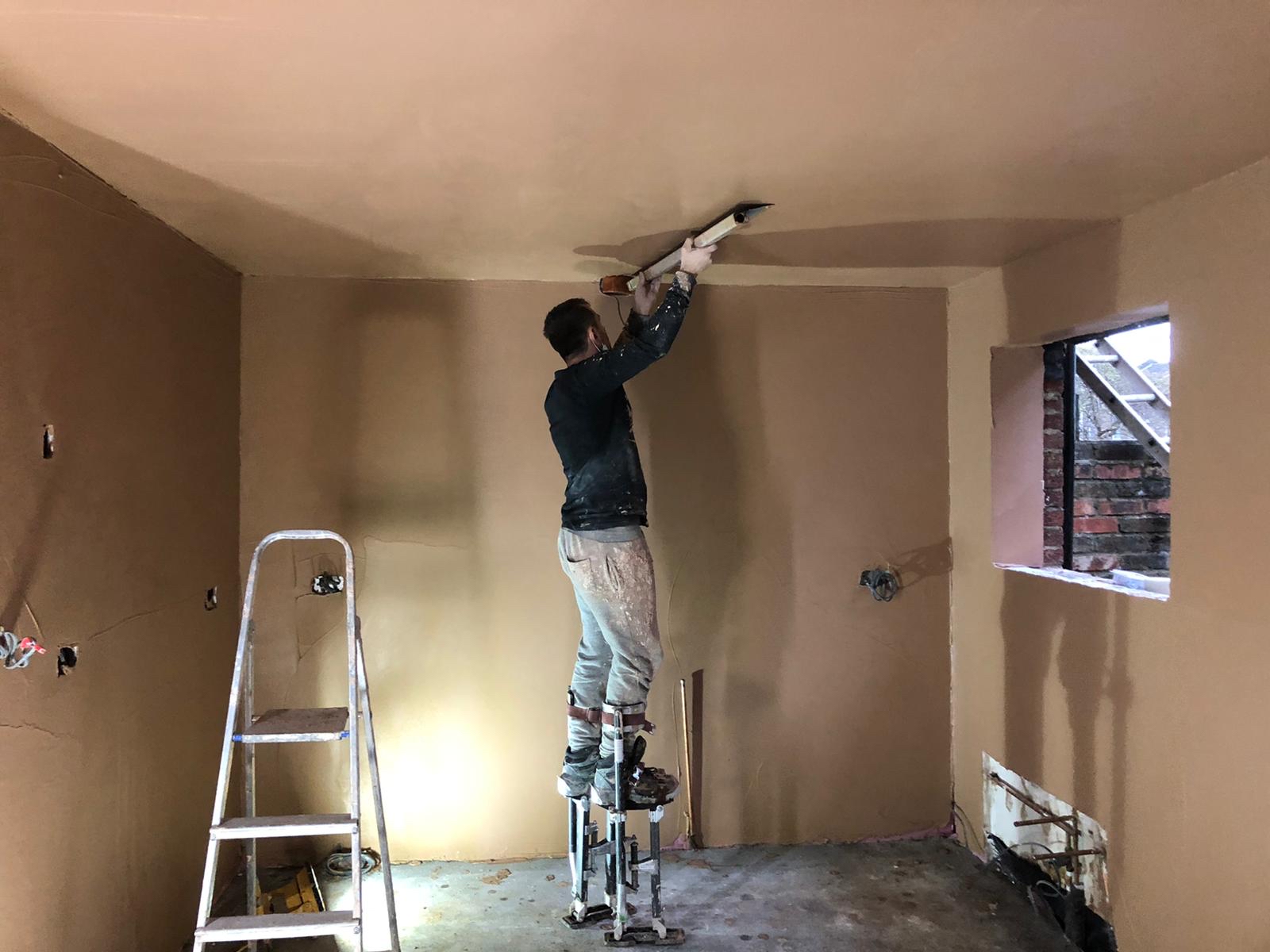 D L Plastering work photo 2