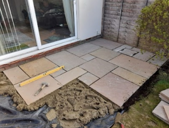 Wiltshire paving work photo 1