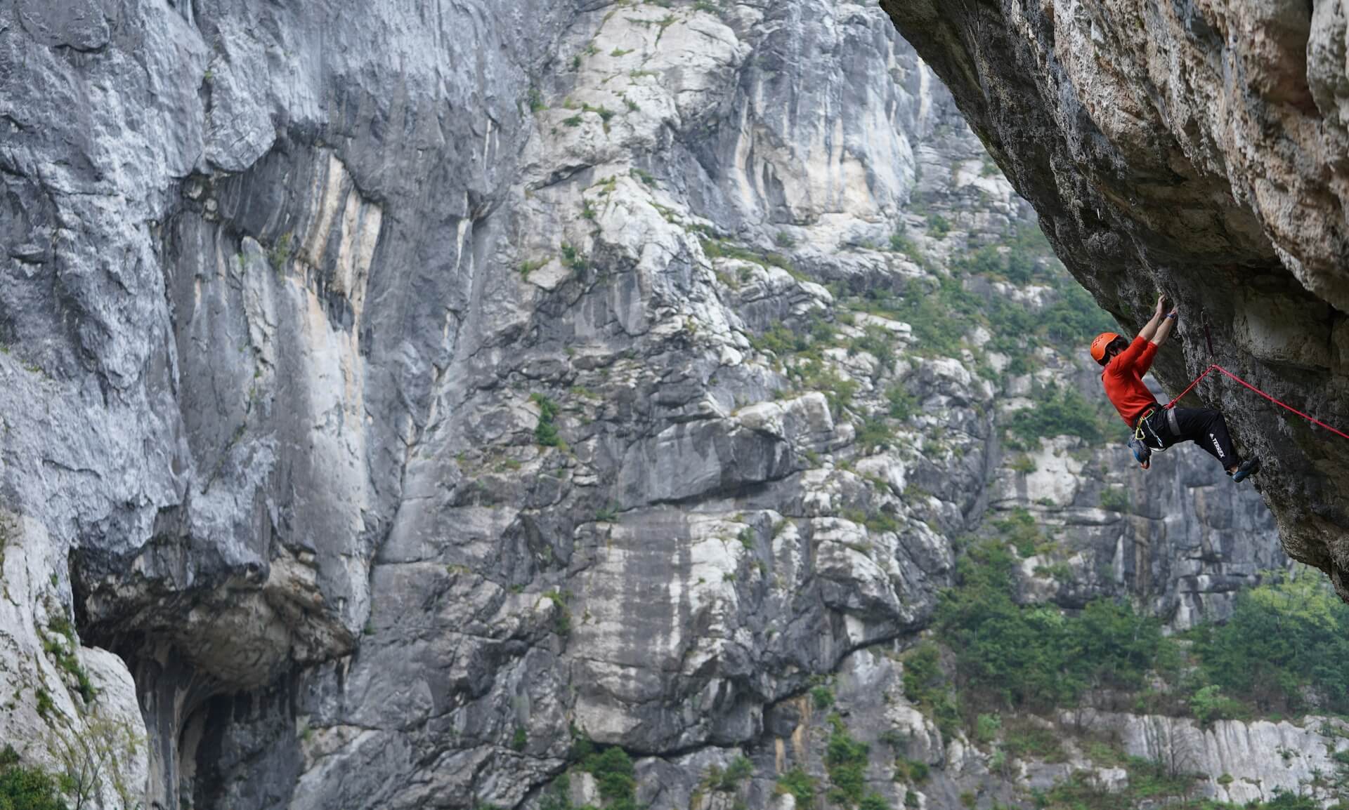 Escalade en extérieur