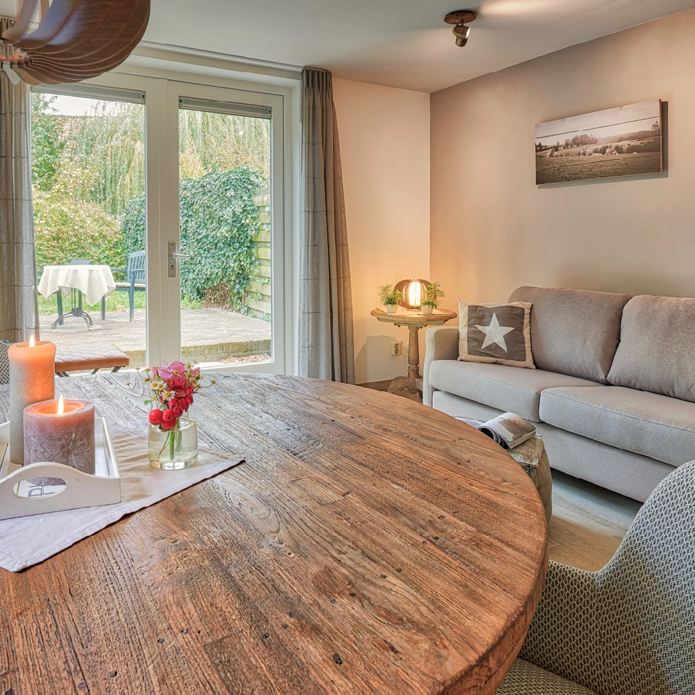 Een van de appartementen van Hoeve de Plei