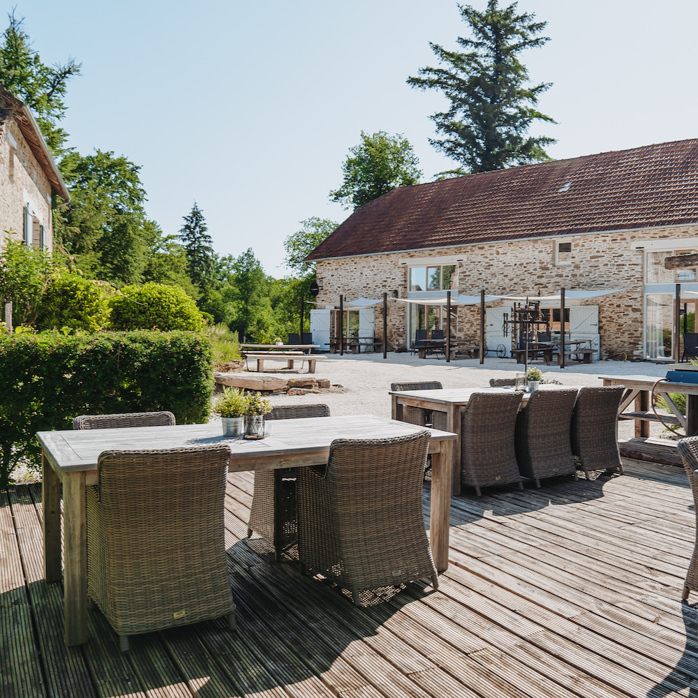 Vakantiehuizen in Frankrijk met terrasjes voor de deur