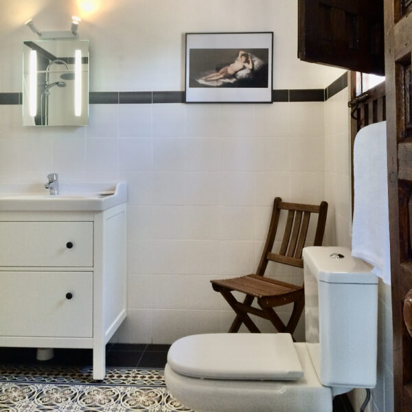 Badkamer van een hotel in Andalusië