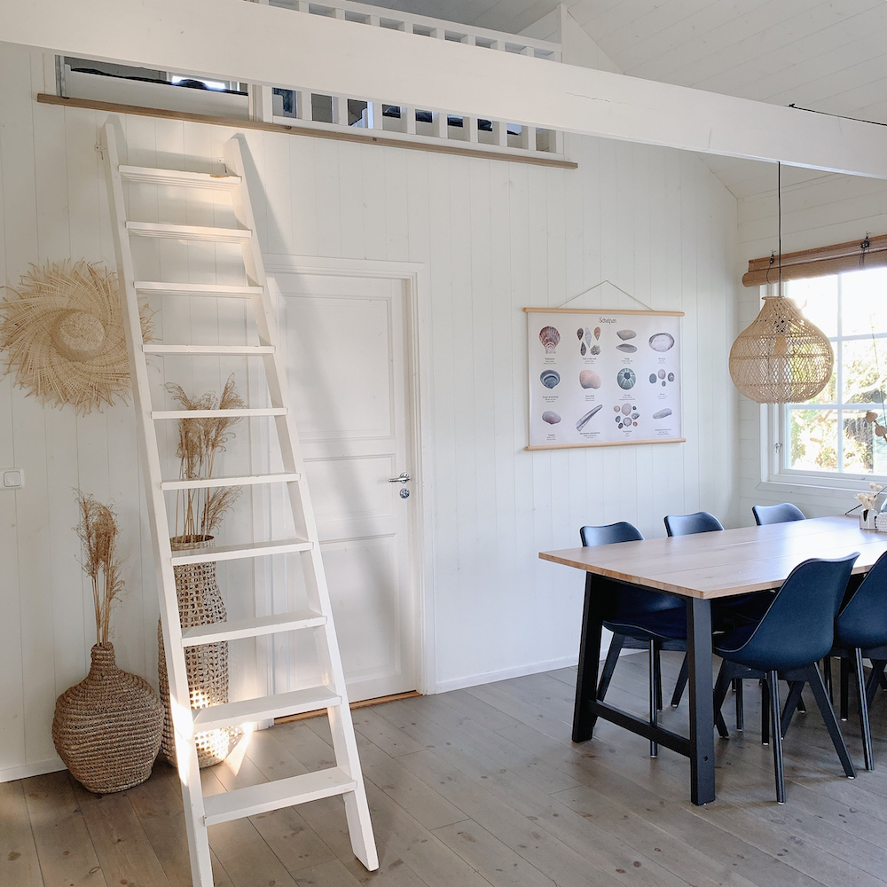 De lichte en stijlvolle eethoek voor 6 personen.