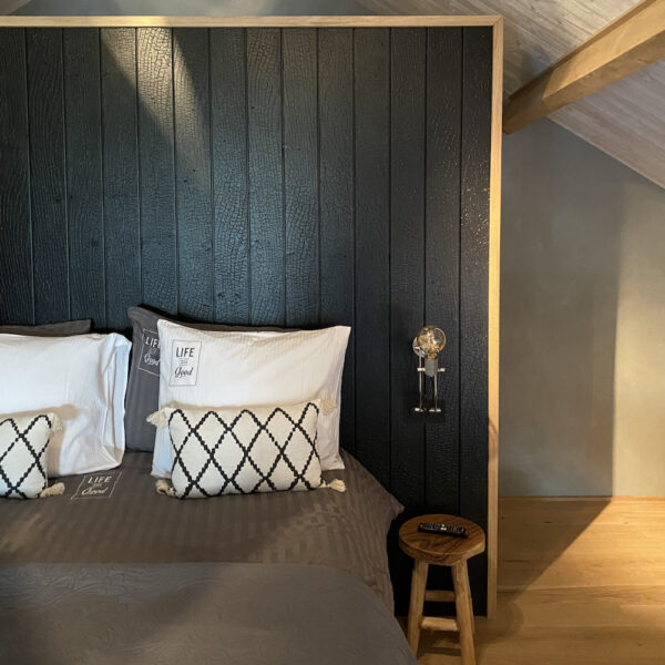 Slaapkamer in de luxe loft