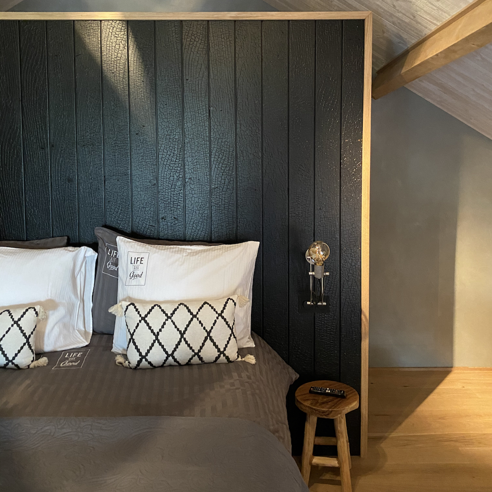 Slaapkamer in de luxe loft