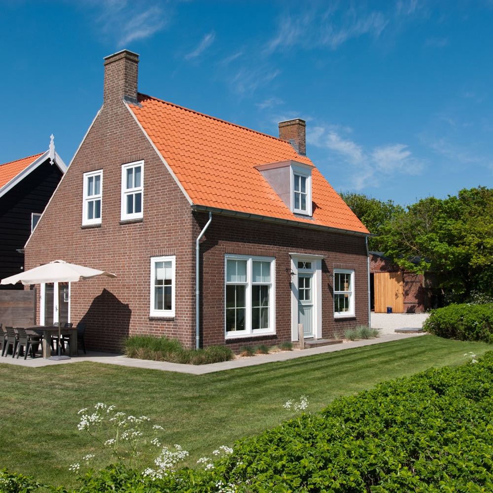 Voorhuis van een boerderij met daarin een vakantiehuis