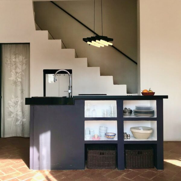 Moderne keuken in het Spaanse vakantiehuis