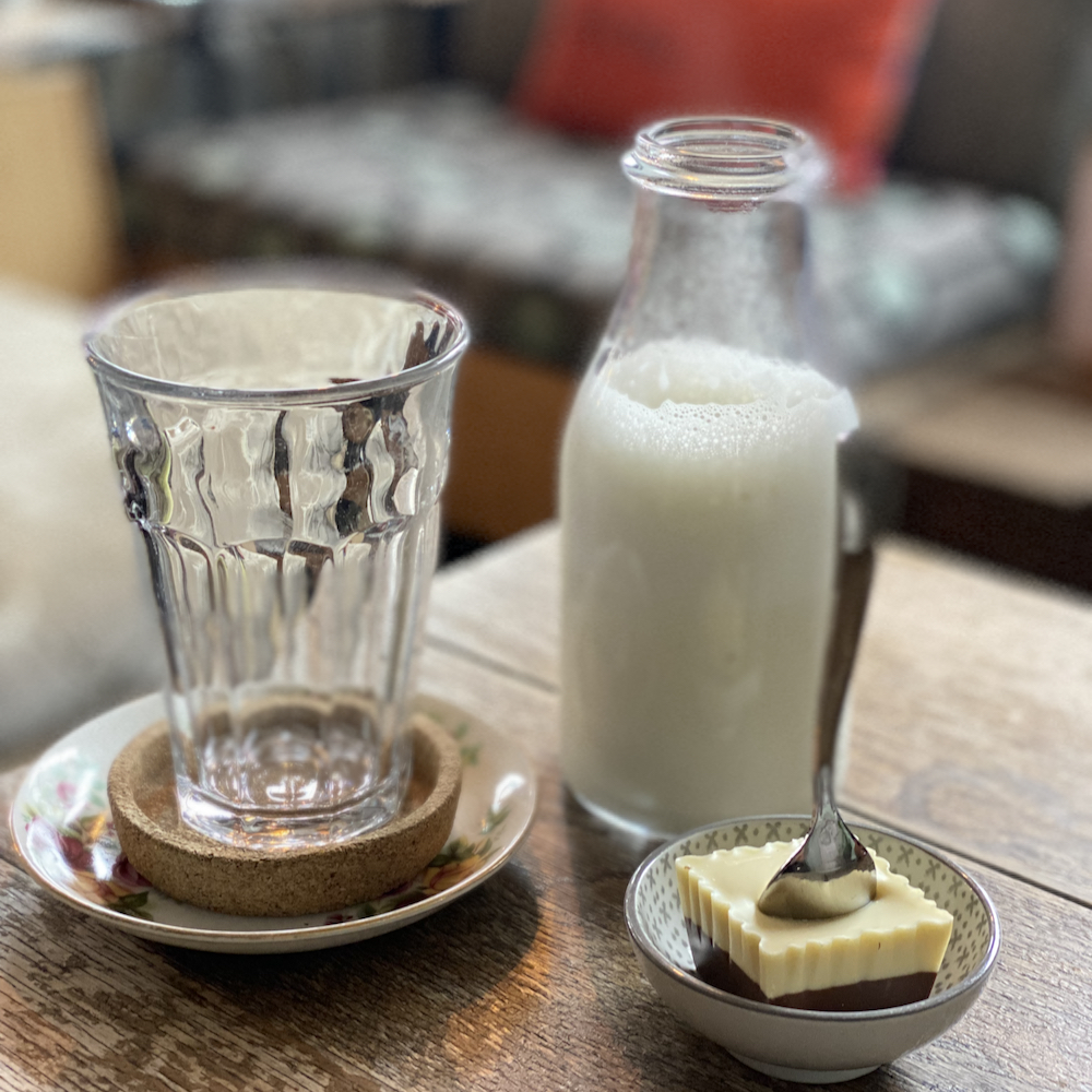 Warme chocolademelk