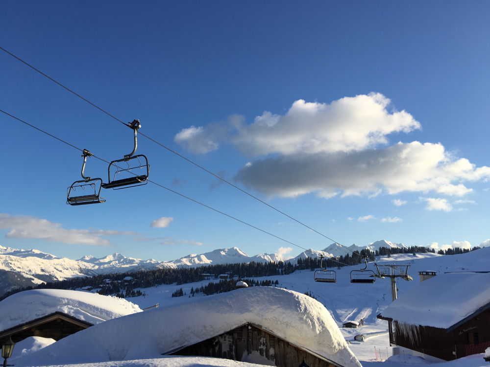 Stoeltjes lift in Les Saisies